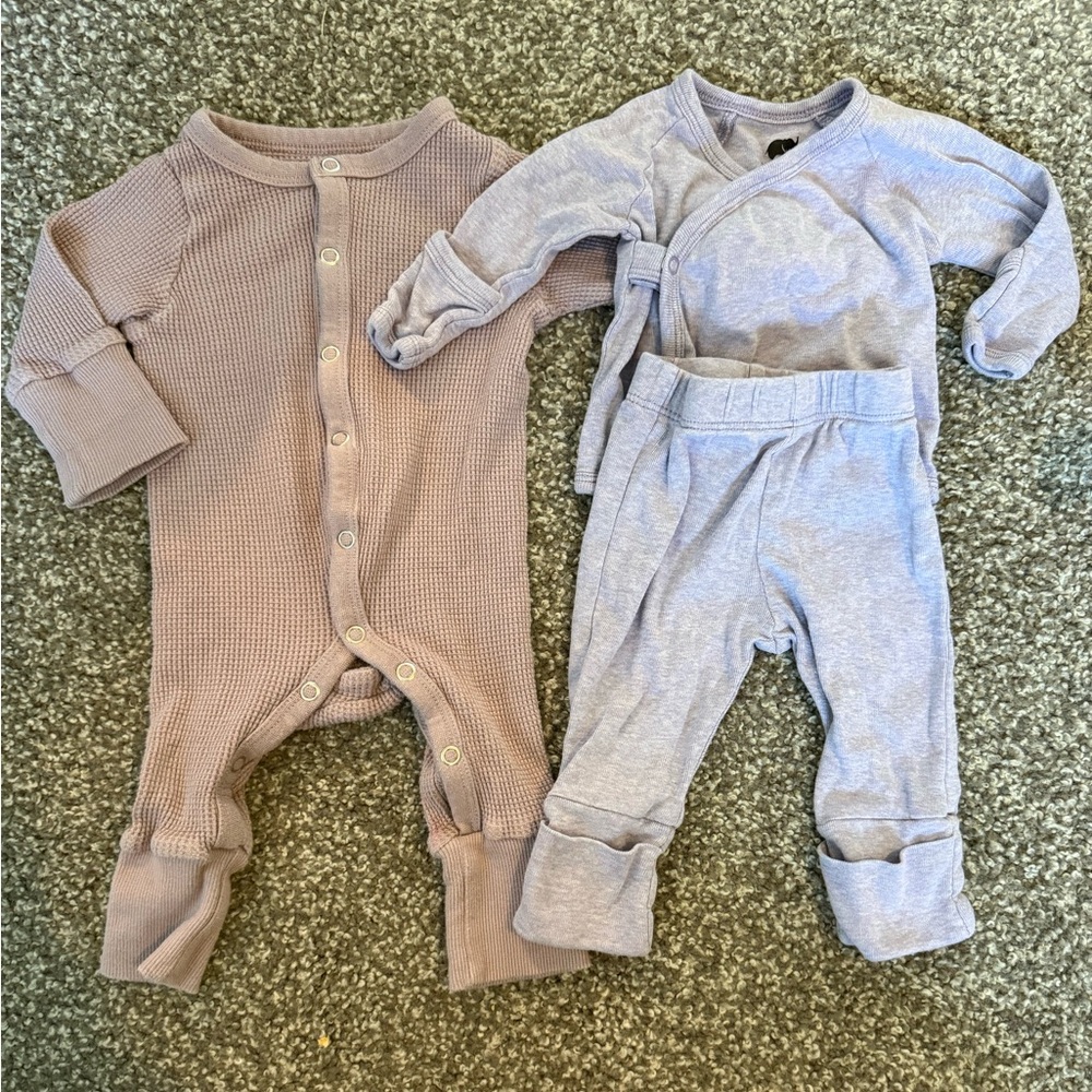 Purple Organic Cotton bundle
